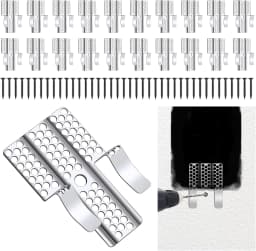 Drywall Repair Clips Wall Patch Kit with Screws for 1/2 Inch Sheetrock Professional Drywall Hole Repair Solution for DIY Repair