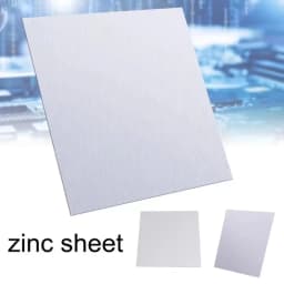 High Purity Zinc Foil Zinc Plate Zn99.995% for Scientific Research and Experiment