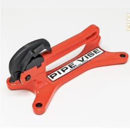 Pipe Vise PV01 Bigfoot 1.5' Steel Pipe Vise Clamp Pipeline Support Aluminum handle, bench Vice