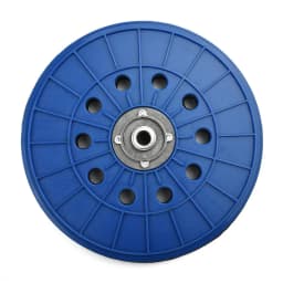 Drywall Sander Hook And Loop 10hole 9inch 210mm Backup Pad With 14mm Thread Wall Polishing Backing Plate Thread Sanding Pad