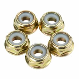 5PCS String Trimmer Brush Cutter Gear Case Spare Parts M10x1.25 Left Hand Thread Blade Nut Lawn Mowers Lawn Trimming Tools