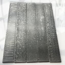 1piece VG10 Sandwich Damascus Steel for DIY Exquisite Knife Making Wave Pattern Steel Knife Blade Blank Has Been Heat Treatment