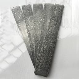 1piece VG10 Sandwich Damascus Steel for DIY Exquisite Knife Making Wave Pattern Steel Knife Blade Blank Has Been Heat Treatment