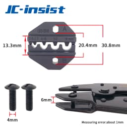 1PC Crimp Plier Jaws Pliers Dies Non-insulated Terminal Replaceable Crimping Die