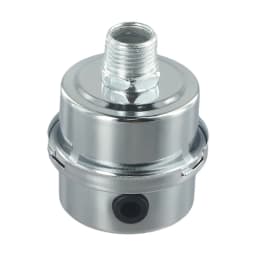 12.5/16/20mm Portable Metal Air Filter Oil-Free Muffler Intake Filter Air Compressor Pump Accessories Squelch Muffler Hot