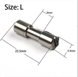 10pieces Brass/stainless Steel Bolts Fastener Screws for DIY Knife Handle Material Screws Lock Knife Shaft Fastener Rivets
