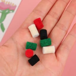 20pcs Saxophone Bumper Felts Sax Saxophone Key Guard Felt Bumper Alto Tenor Soprano Saxophone Parts Repair Accessories
