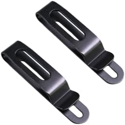 Kydex Waist Belt Clip Professional 420 Stainless Steel Kydex Sheath Clip with Screws for IWB Holsters Accessories Scabbard