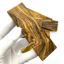 Mexican Golden Sandalwood for DIY Knife Handle Making Material / Knife Handle Patch Material 120x40x10mm