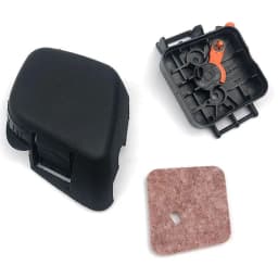 Air Filter Housing And Cover For Stihl FC55 FS38 FS45 FS46 FS55 FS55R HL45 KM55 Black Housing Air Filter Garden Power Tool