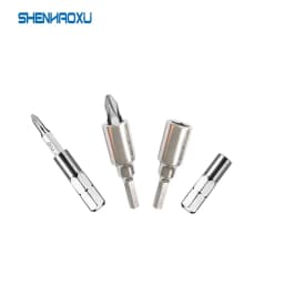 4mm Adapter 6.35mm 1/4" Precision Bits Set Screwdriver Repair Mobile Phone Camera Computer Holder Hex Shank