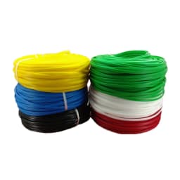 10M 12mm X3.5mm PE Plastic Welding Rods Black White Green Red Yellow Blue Bumper Fairing Repairs Welder Gun Filler Weld Stick