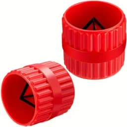 Pipe Deburring Reamer Red Inner-Outer Reamer Tubing Chamfer Tool For PVC Copper Aluminum Tubes Handy Tool or reamer durable use