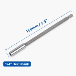 1/4" Hex Shank Magnetic Bit Holder Extension 60/100/150/300mm Quick Release Screwdriver Drill Adapter