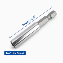 1/4" Hex Shank Magnetic Bit Holder Extension 60/100/150/300mm Quick Release Screwdriver Drill Adapter