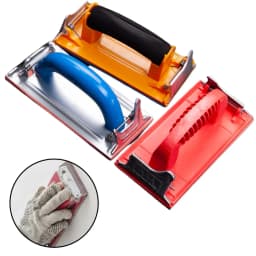 1Pcs Hand Sander Metal Sandpaper Holder Grinding Polish Tool For DIY Woodworking Wall Sand Board Abrasive Tool 180x85x30mm