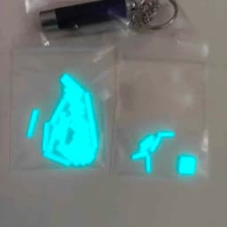 High-brightness Resin Luminous Rod 2*12mm Fingertip Gyroscope Accessory Knife Umbrella Rope Decoration long-lasting luminous