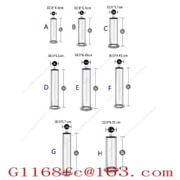 ZC300 High-end Acrylic Pressure Cylinder Vacuum Cup Accessories
