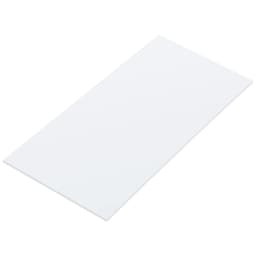 uxcell UHMW Sheet Ultra High Molecular Weight Polyethylene Sheet Hard Plastic Sheet Board 6.1''x 12 '' x 0.08'' White