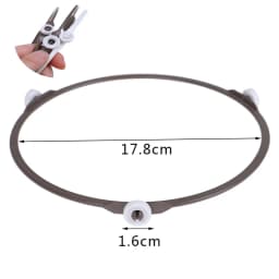 PPS Microwave Oven Turntable Bracket Circle Rotating Ring Support Roller Bracket Glass Turntable Base Plate Tray Holder Stand