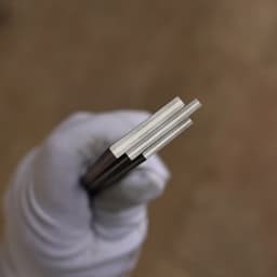 2mm/2.5mm Thick San-Mai Knife Blade Steel Bar Blanks Sandwich Steel 3-Layer Steel Hardened Knife Making Steel Bar