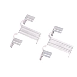 10Pcs 30/35MM Stainless Steel Solar Panel Photovoltaic Water Guide Clip Deflector Mud Drain Button Water Redirection Clips