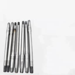 1PC Steel Electric Tricycle Rear Axle Half Shaft 18-Tooth 9 Shaft Head 6205 Bearing Rear Axle Drive Shaft Replacement