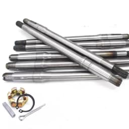 1PC Steel Electric Tricycle Rear Axle Half Shaft 18-Tooth 9 Shaft Head 6205 Bearing Rear Axle Drive Shaft Replacement