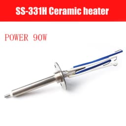 Pro'sKit SS-331H Electric Tin Suction Pump Soldering Iron Tin Gun TinTin Pump Accessories Slag Suction Device Heater Needle Mat