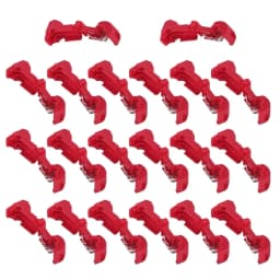 20Pcs Connection Clamps For Robotic Lawnmower Boundary Cable Charging Station T-Branch Connector Quick Connector