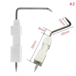 1Pcs Gas Water Heater Parts Electronic Spark Igniter Spare Replacement Parts Ceramic Electrode Ignition Sensor Home Appliance