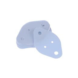 40Pcs/lot Blue TO-3 Mica Insulation Pad Heat Insulation To-3 Insulation Pads Silicone Mica Sheet Insulation