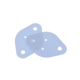 40Pcs/lot Blue TO-3 Mica Insulation Pad Heat Insulation To-3 Insulation Pads Silicone Mica Sheet Insulation