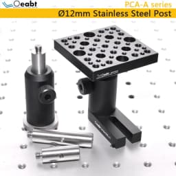 PCA-A Stainless Steel Rod Diameter 12mm Column Bracket Optical Support Frame Scientific Research Experiment Lifting Adjustment