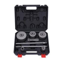9 Pcs Concrete Drill Bit Set Diamond Hole Saw Cement Brick Full Kit 330-350mm Cutting Depth W/ 30/40/68/80/100mm Diameter