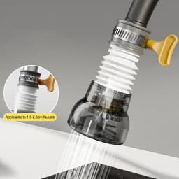 Universal 360 Rotation Faucet Bubbler Swivel Water Saving Economizer Head Shower Kitchen Faucet Nozzle Adapter Sink Accessories