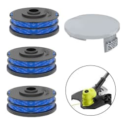 Strimmer Spool Line For RLT4027 RLT4125 RLT5027 RLT5127 RLT6030 RLT6130 Grass Trimmer Accessories Strimmer Line Spool Cap Cover
