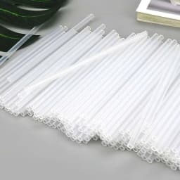 2.6mm to 7mm 100pcs Transparent Plastic Tube PP Tube PC Tube PP Plastic Tube Ball Pen Neutral Core Tube Customize