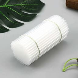 2.6mm to 7mm 100pcs Transparent Plastic Tube PP Tube PC Tube PP Plastic Tube Ball Pen Neutral Core Tube Customize
