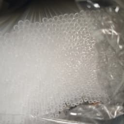 2.6mm to 7mm 100pcs Transparent Plastic Tube PP Tube PC Tube PP Plastic Tube Ball Pen Neutral Core Tube Customize