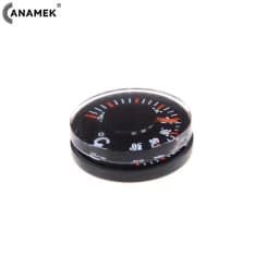Mini Round Diameter 20mm Outdoor Waterproof Plastic Circular Car Thermometer Pointer Degrees Celsius Thermometer