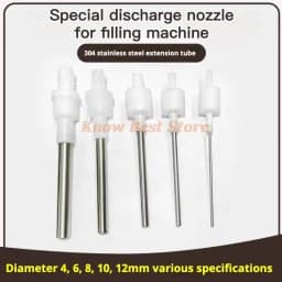 1PCS Filling Nozzle for Liquid Filling Machines 4mm 6mm 8mm 10mm 12mm Can Be Chosen