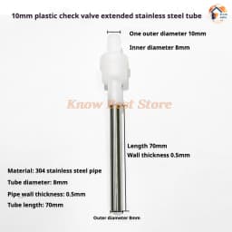 1PCS Filling Nozzle for Liquid Filling Machines 4mm 6mm 8mm 10mm 12mm Can Be Chosen