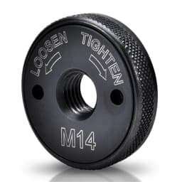 Angle Grinder M14 Thread Inner Outer Flange Nut Set Quick Release Locking Nut Replace Onnfang 1PC