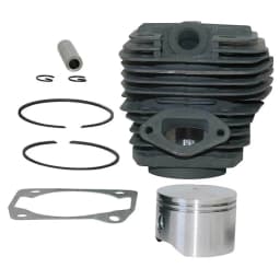 Cylinder Piston Kit For SX62 62cc Chainsaw Garden Tools Maintenance Kit Metal Cylinder Rings Retaining Rings Base Gasket Kit