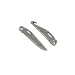 GearNexon VG10 Damascus Main/ Saw Blade HRC 60+ for Leatherman Wave/Charge TTI EDC Accessory