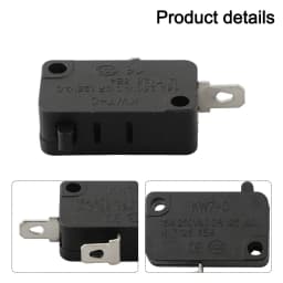 Micro-Limit Switch Replacement KW7-0 16A Small Switch Air Fryer Microwave Oven Switch washing Machine Electric Cooker
