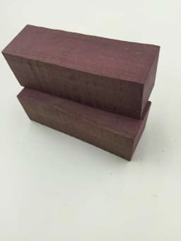 Purple Heart Wood knife scales 120x40x30mm Turning Blanks, Wood Handles Knife handle parts