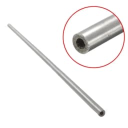 1pc New 4mm*2mm*250mm Silver Stainless Seamless Steel Capillary Round Tube Wall