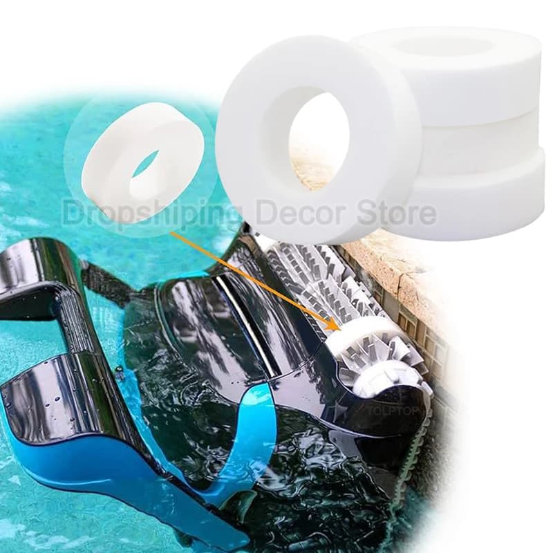 4Pcs Climbing Rings For Maytronics For Dolphin 6101611-R4, M200 M400 M500 Swimming Pool Robot Wheel Cover Replace Climbing Ring